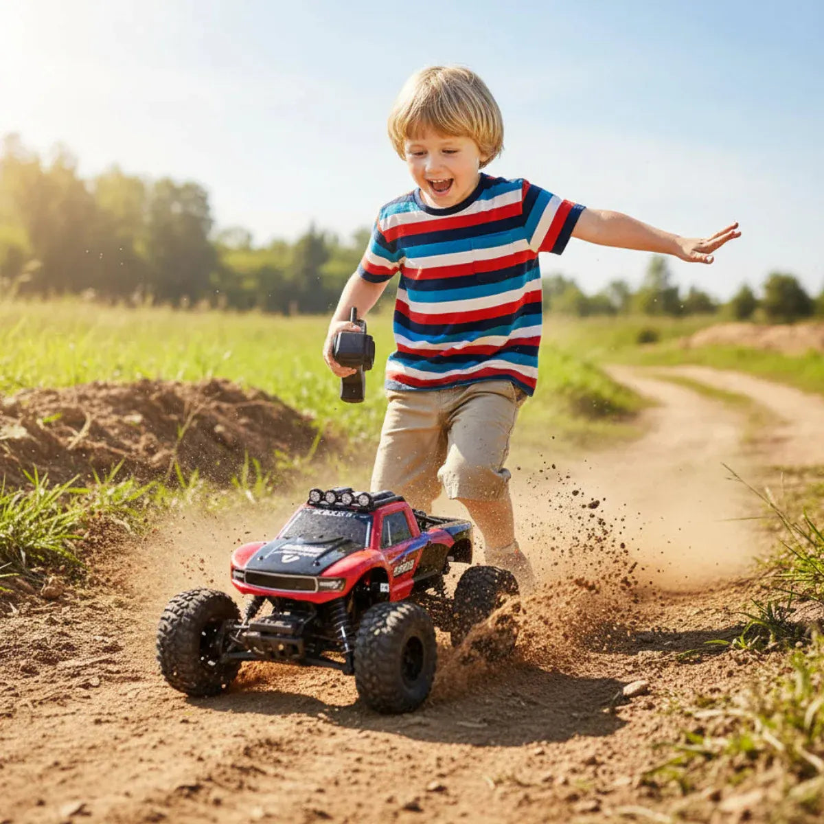 RC Amphibious Off-Road Monster Truck – All Terrain Adventure Vehicle