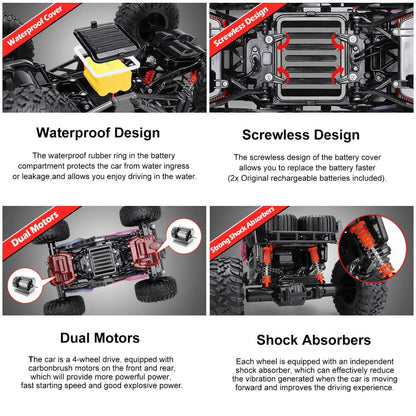 RC Amphibious Off-Road Monster Truck – All Terrain Adventure Vehicle