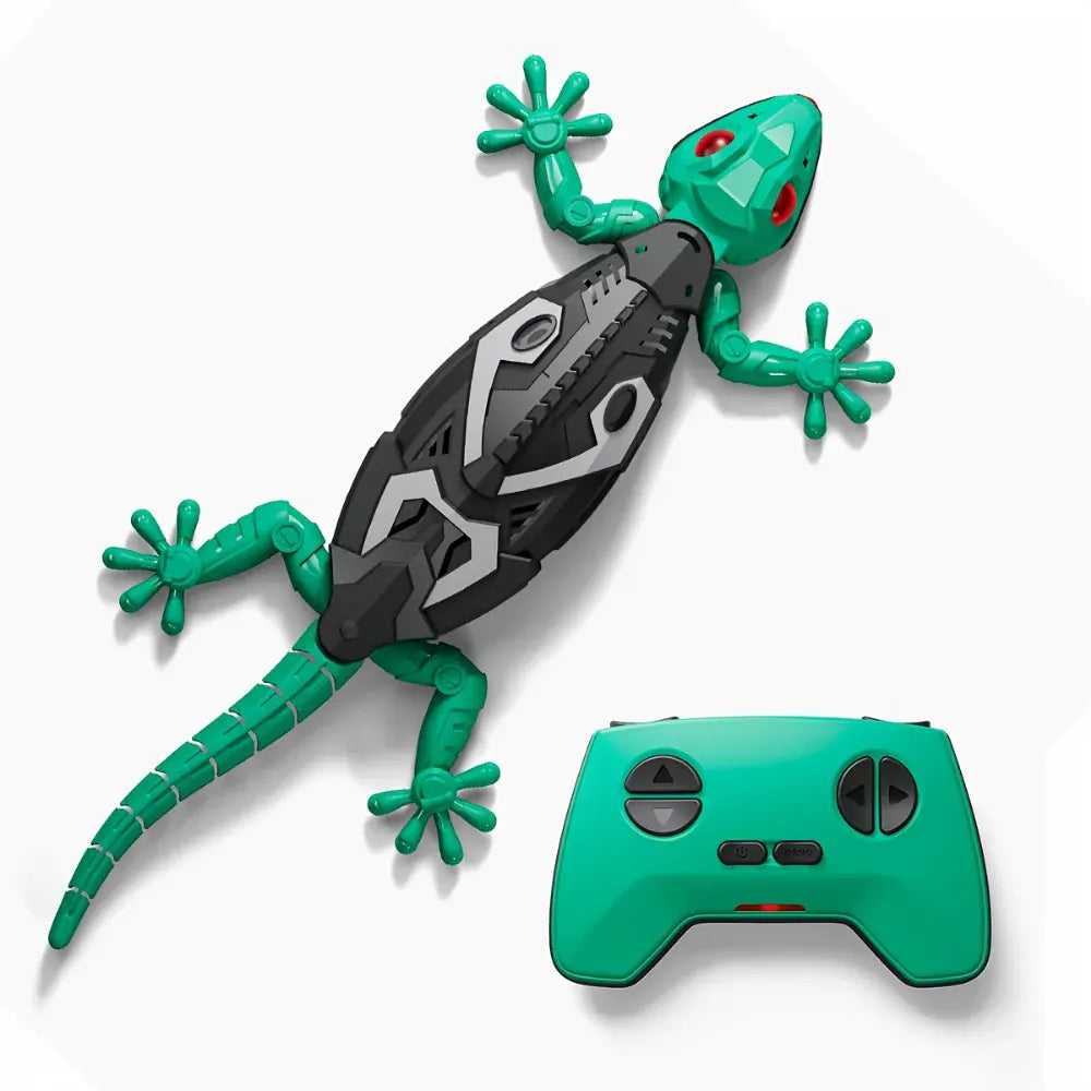 RC Climbing Lizard Toy for Kids - Wall Crawling Action Figure with Remote Control