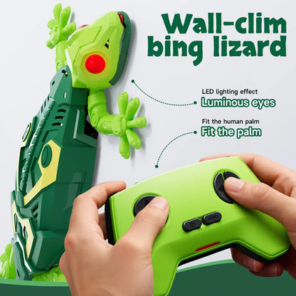 RC Climbing Lizard Toy for Kids - Wall Crawling Action Figure with Remote Control