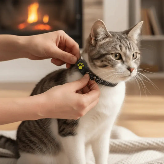 Real-Time GPS Tracking Collar for Cats