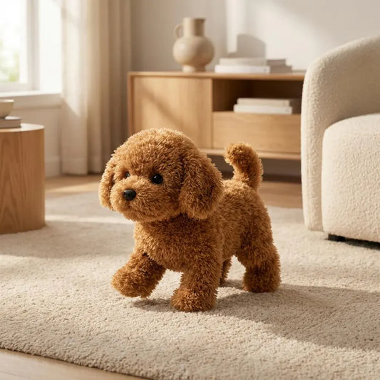 Realistic Interactive Plush Puppy with Lifelike Movement
