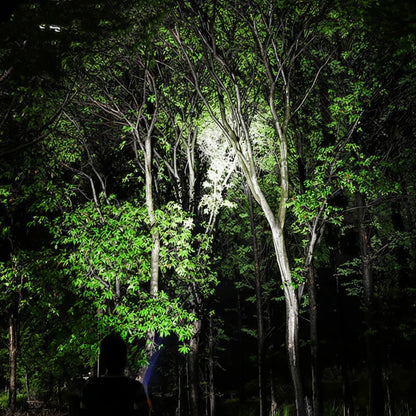 Rechargeable Aluminum LED Tactical Torch for Outdoor Use