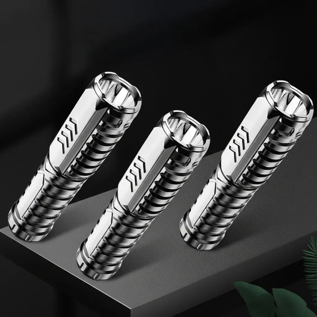 Rechargeable Aluminum LED Tactical Torch for Outdoor Use