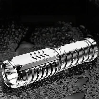 Rechargeable Aluminum LED Tactical Torch for Outdoor Use