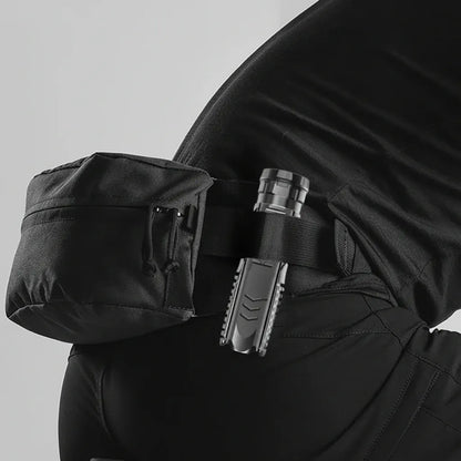 Rechargeable Aluminum LED Tactical Torch for Outdoor Use