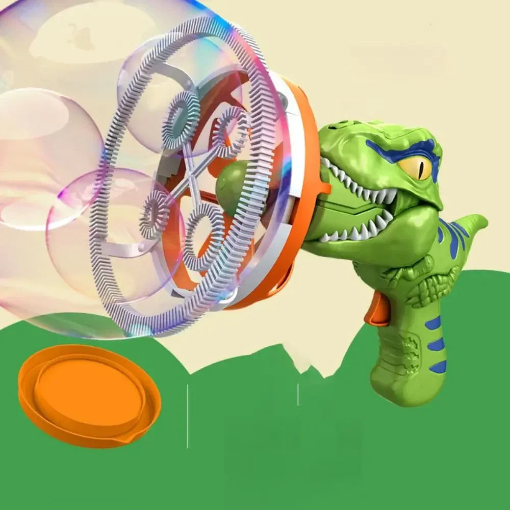 Rechargeable Automatic Bubble Blower Machine for Kids Outdoor Fun