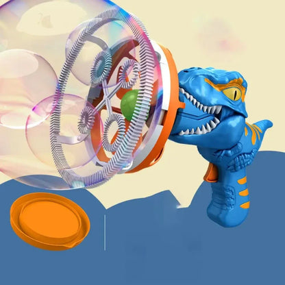 Rechargeable Automatic Bubble Blower Machine for Kids Outdoor Fun