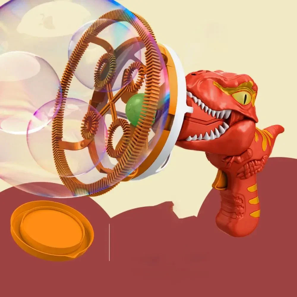 Rechargeable Automatic Bubble Blower Machine for Kids Outdoor Fun