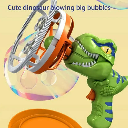 Rechargeable Automatic Bubble Blower Machine for Kids Outdoor Fun