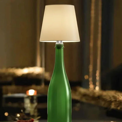 Rechargeable Bottle-Shaped Lamp with Adjustable Light Source for Home Decor