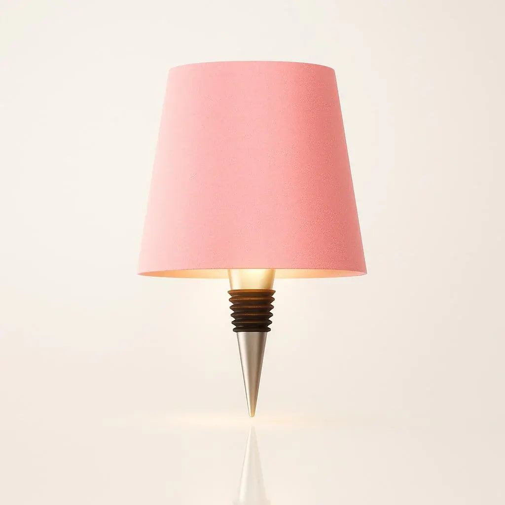 Rechargeable Bottle-Shaped Lamp with Adjustable Light Source for Home Decor