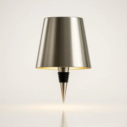 Rechargeable Bottle-Shaped Lamp with Adjustable Light Source for Home Decor