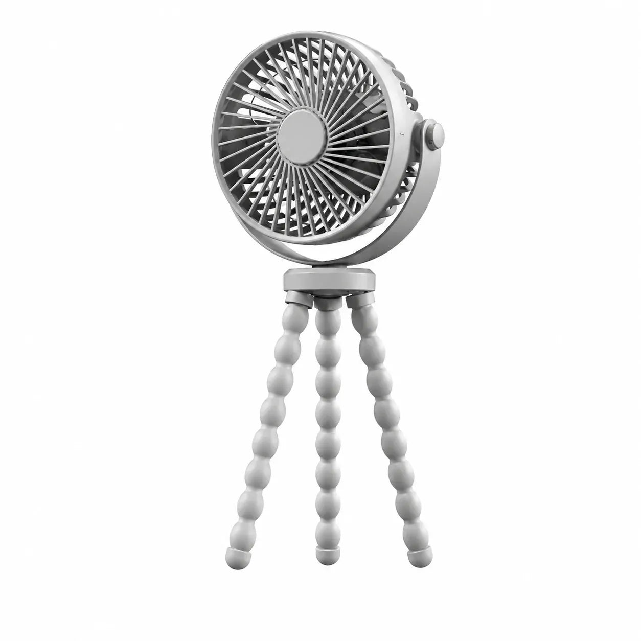 Rechargeable Clip-On USB Portable Desk Cooling Fan