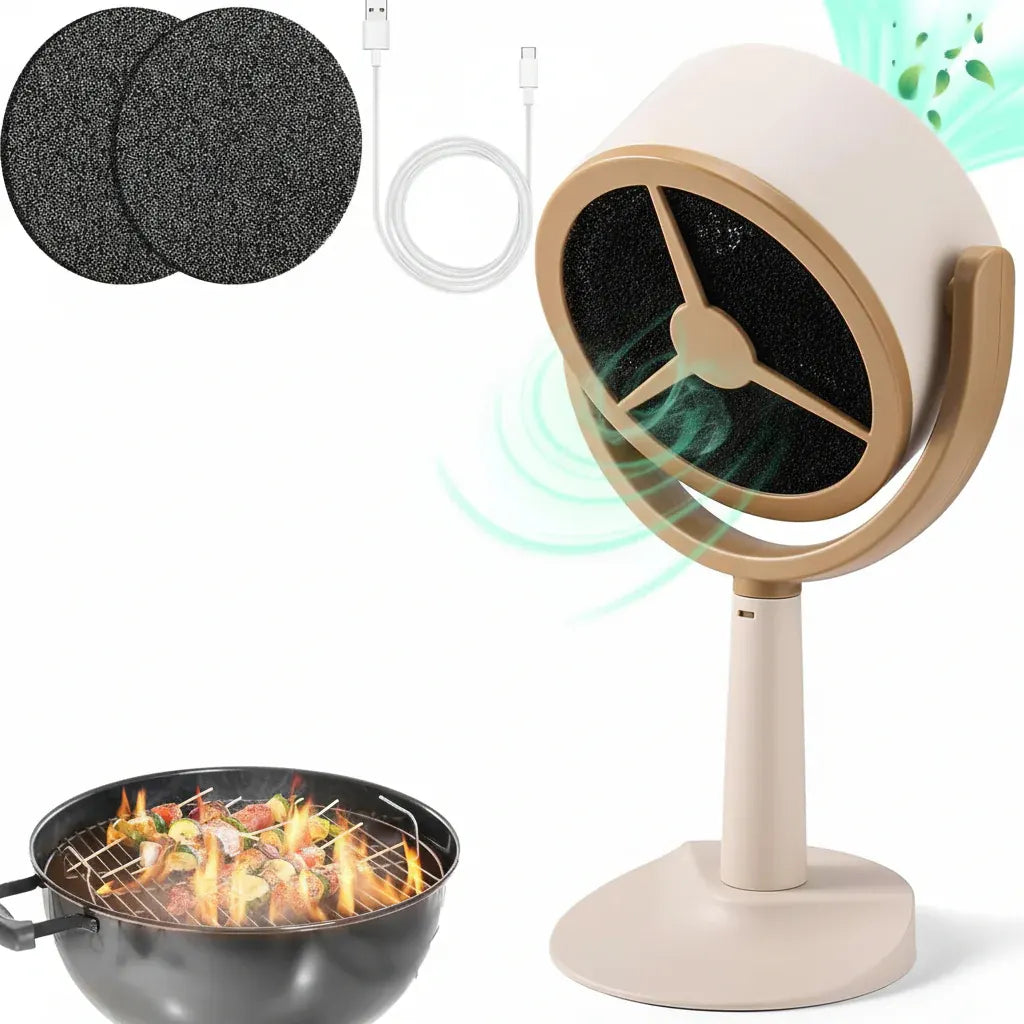 Rechargeable Cordless Kitchen Exhaust Fan for Portable Range Hood Use