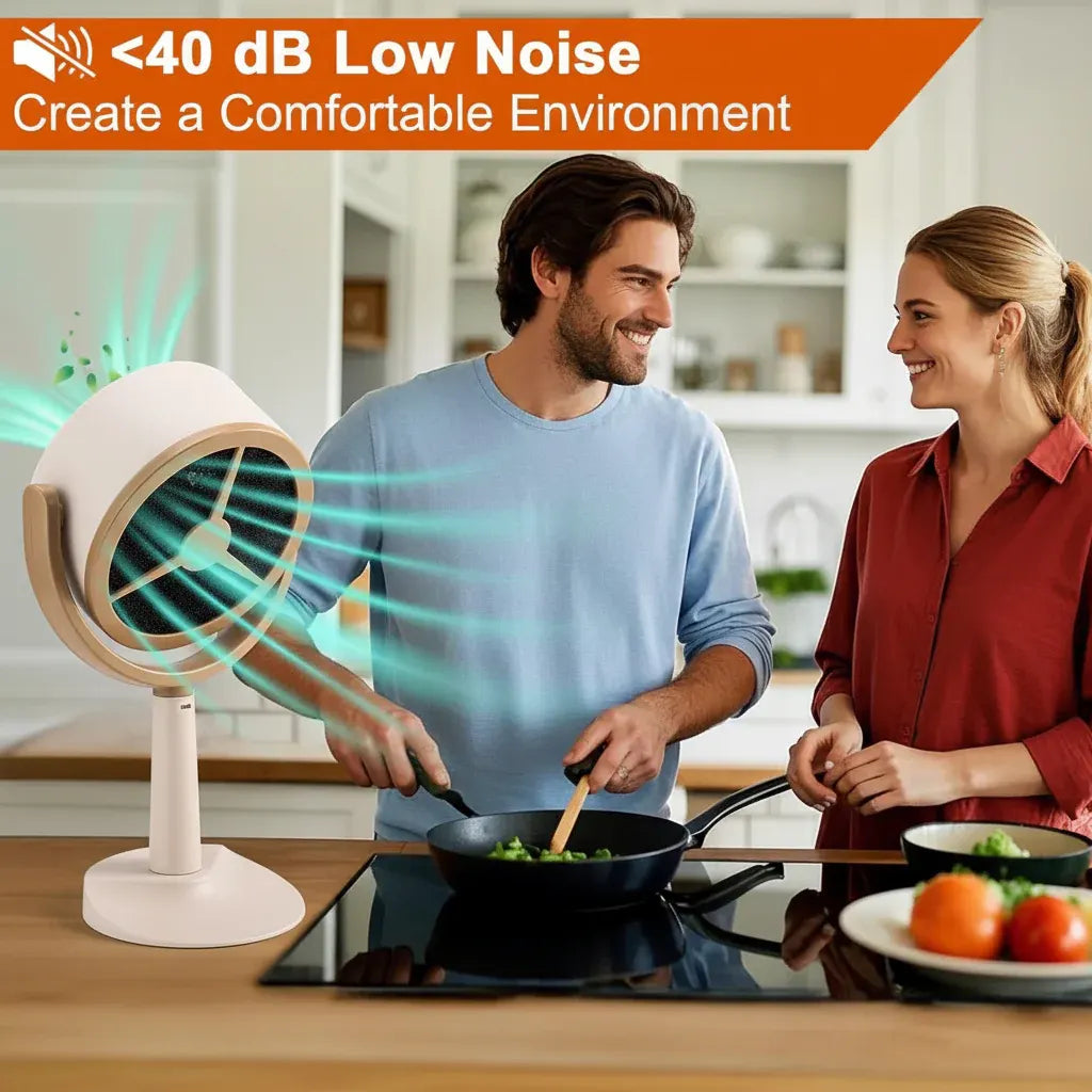 Rechargeable Cordless Kitchen Exhaust Fan for Portable Range Hood Use