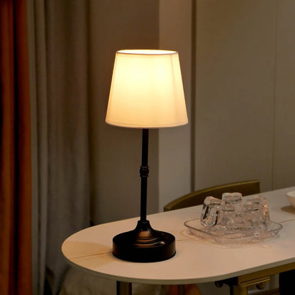 Rechargeable Cordless Table Lamp with Dimmable USB Charging