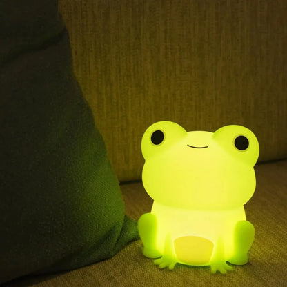 Rechargeable Dimmable Animal Bedside Night Light for Kids
