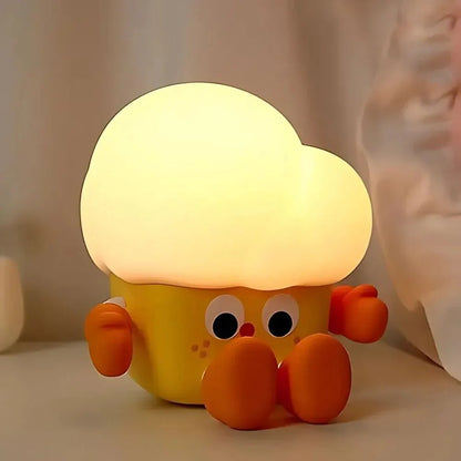 Rechargeable Dimmable Animal Bedside Night Light for Kids