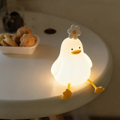 Rechargeable Dimmable Animal Bedside Night Light for Kids