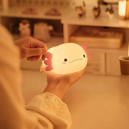 Rechargeable Dimmable Animal Bedside Night Light for Kids