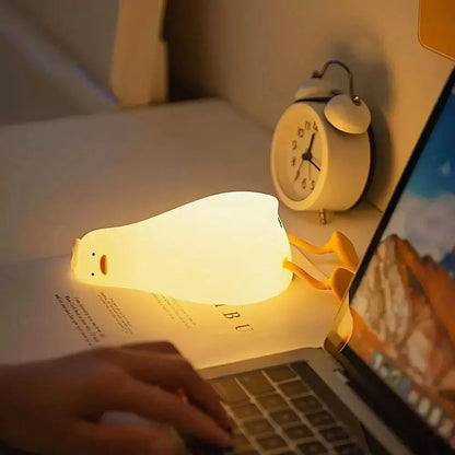 Rechargeable Dimmable Animal Bedside Night Light for Kids