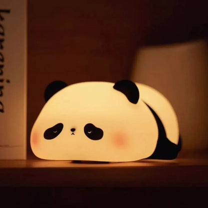 Rechargeable Dimmable Animal Bedside Night Light for Kids