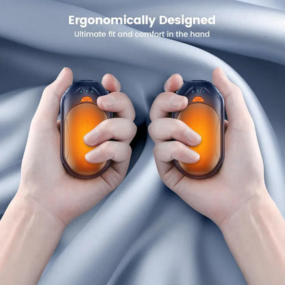 Rechargeable Electric Hand Warmer & Pocket Heater Set