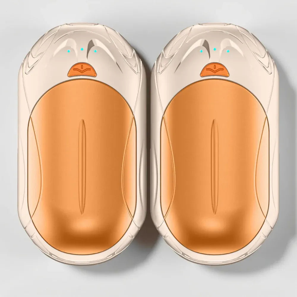 Rechargeable Electric Hand Warmer & Pocket Heater Set