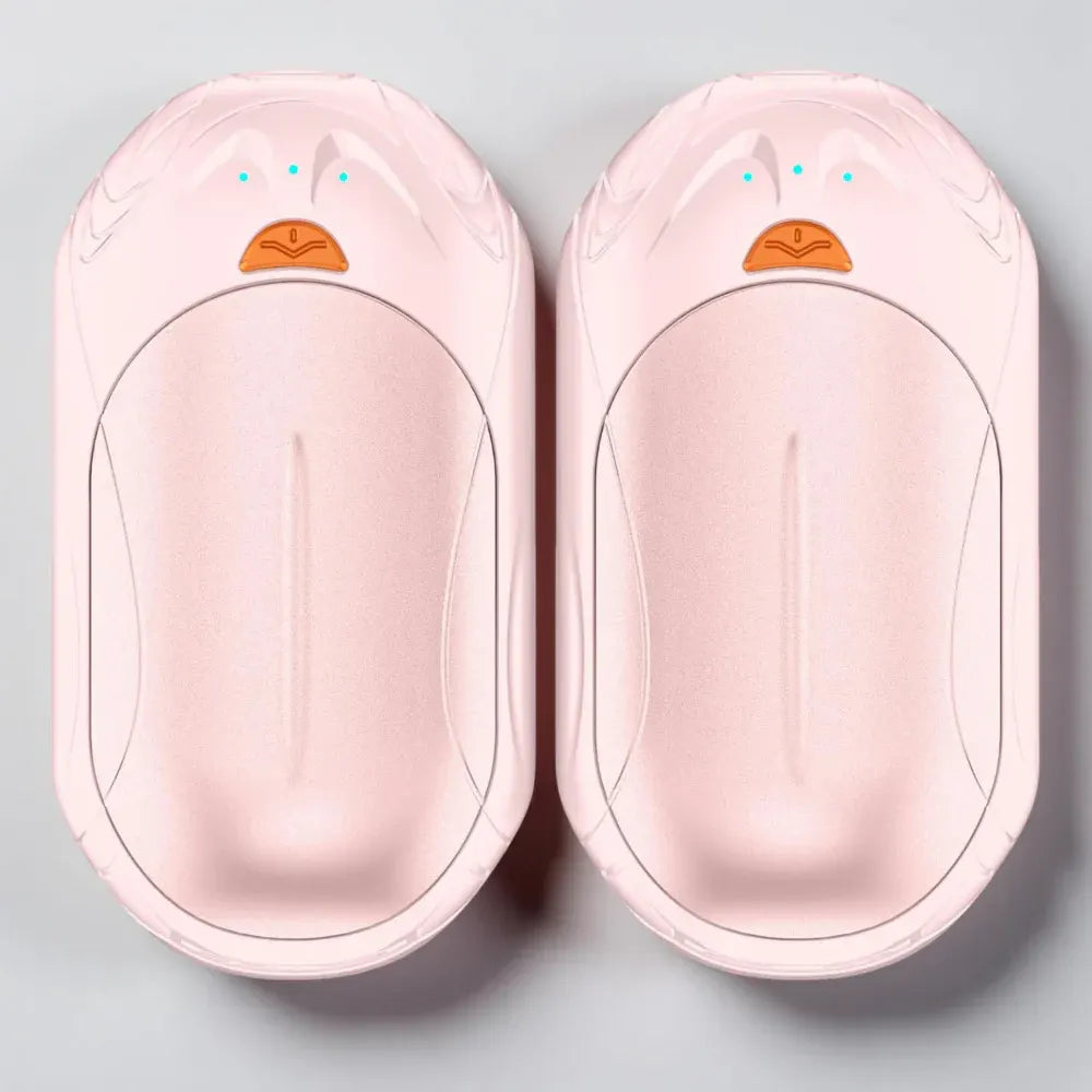 Rechargeable Electric Hand Warmer & Pocket Heater Set