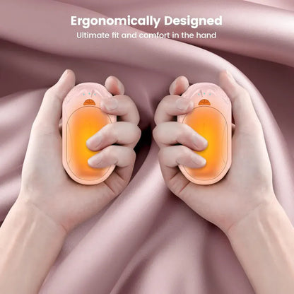 Rechargeable Electric Hand Warmer & Pocket Heater Set
