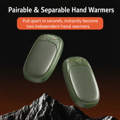 Rechargeable Electric Hand Warmer & Pocket Heater Set