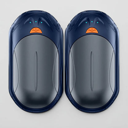 Rechargeable Electric Hand Warmer & Pocket Heater Set