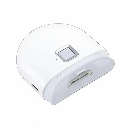 Rechargeable Electric Nail Clipper with LED Light Trimmer