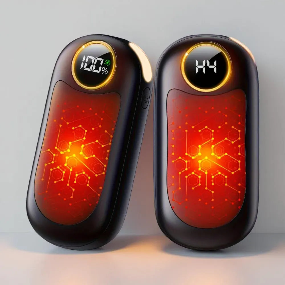 Rechargeable Electric Pocket Hand Warmers - Set of 2