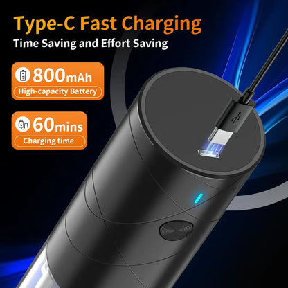 Rechargeable Electric Salt & Pepper Grinder with LED Light