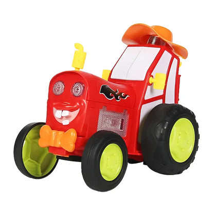 Rechargeable Flip Stunt RC Car Toy Vehicle