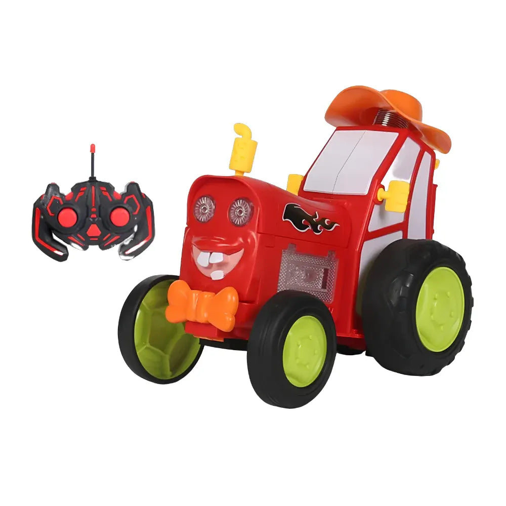 Rechargeable Flip Stunt RC Car Toy Vehicle