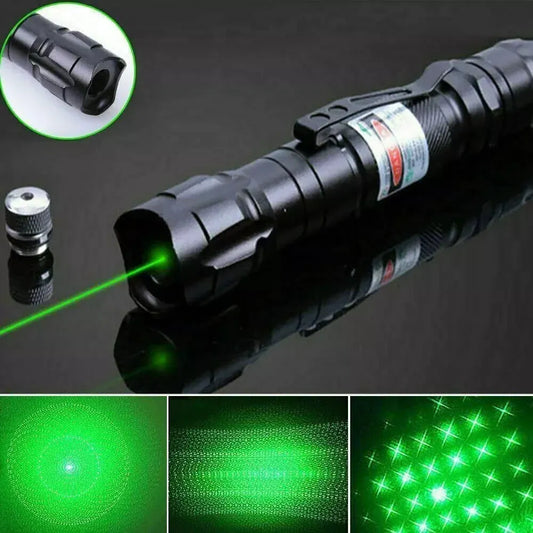 Rechargeable Green Laser Pointer with Long-Range Precision Beam
