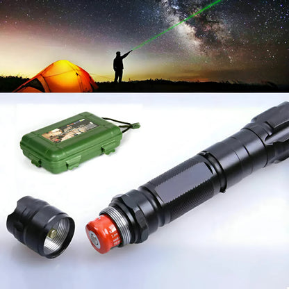 Rechargeable Green Laser Pointer with Long-Range Precision Beam