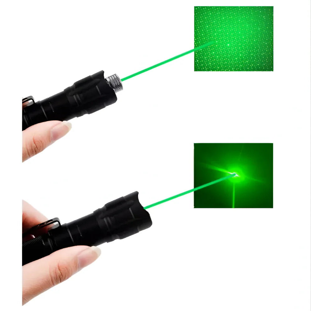 Rechargeable Green Laser Pointer with Long-Range Precision Beam