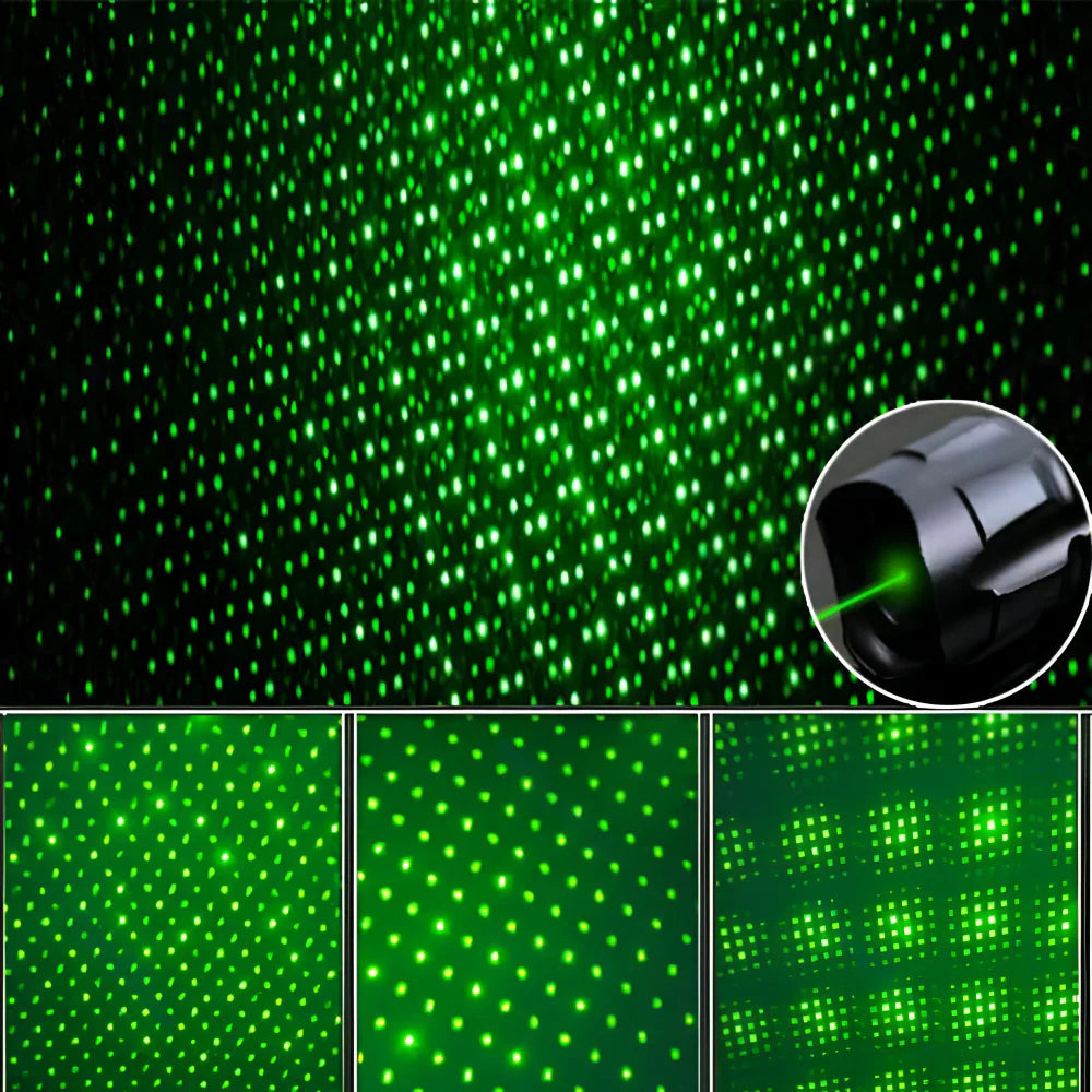 Rechargeable Green Laser Pointer with Long-Range Precision Beam