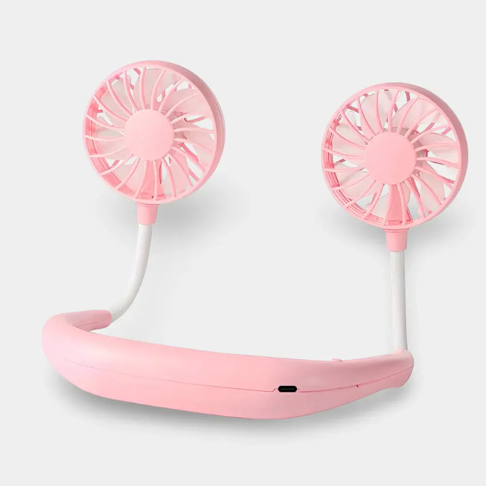 Rechargeable Hands-Free Portable Neck Cooling Fan