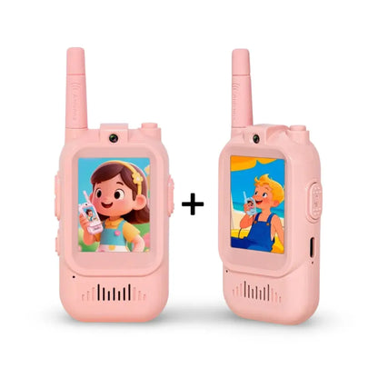 Rechargeable Kids Walkie Talkie with Video Camera Feature