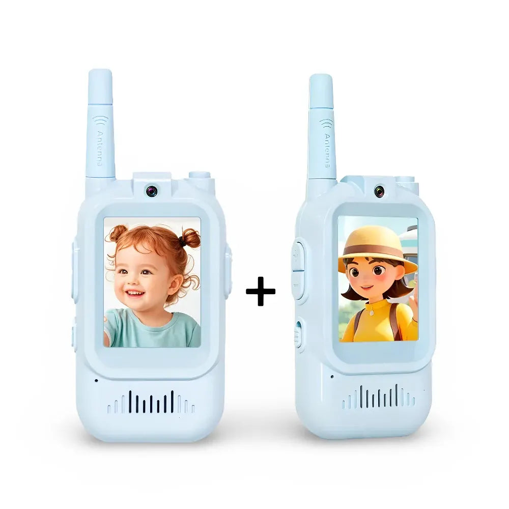 Rechargeable Kids Walkie Talkie with Video Camera Feature
