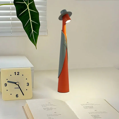 Rechargeable LED Cap Light | Touch-Control Creative Desk Lamp