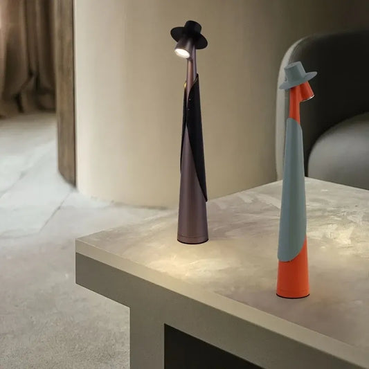 Rechargeable LED Cap Light | Touch-Control Creative Desk Lamp