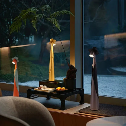 Rechargeable LED Cap Light | Touch-Control Creative Desk Lamp