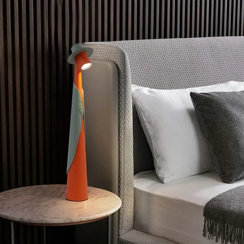 Rechargeable LED Cap Light | Touch-Control Creative Desk Lamp