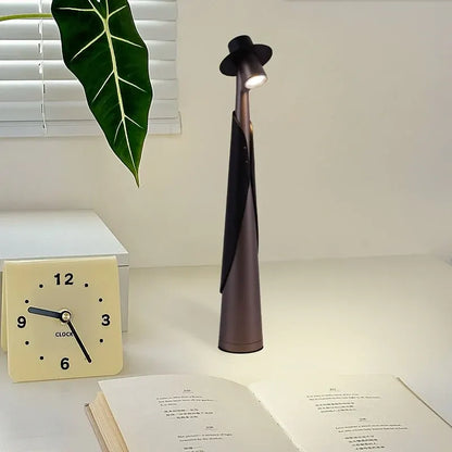 Rechargeable LED Cap Light | Touch-Control Creative Desk Lamp